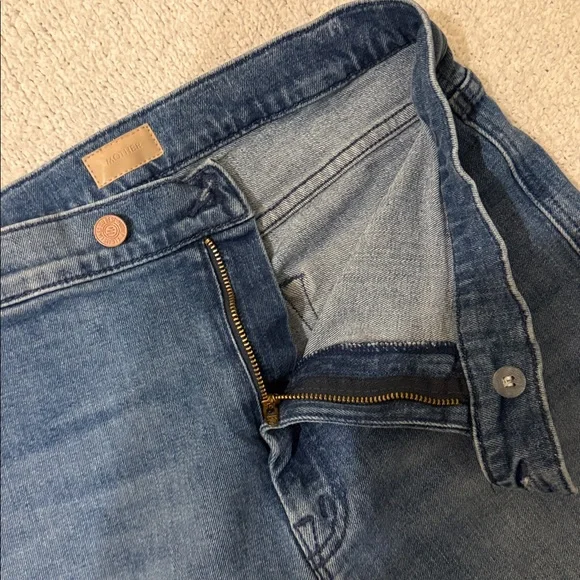 Mother Jeans The Tab Roller Skimp Wide Leg Jeans (only worn once!) - Picture 7 of 9